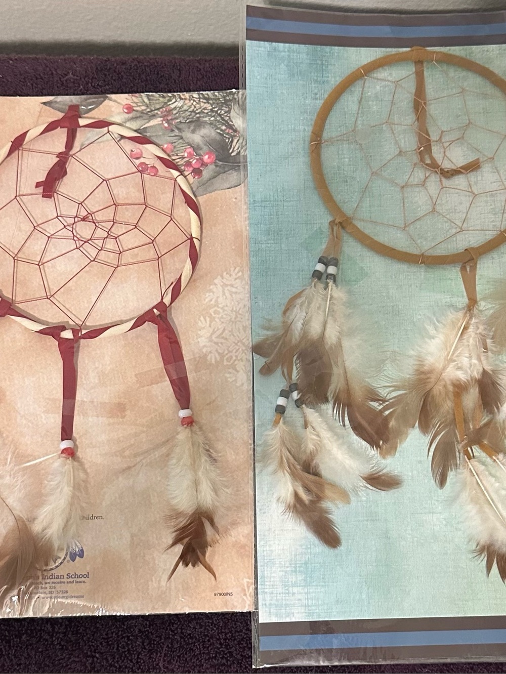 Lot of 2 Brand New Dream Catchers Sealed